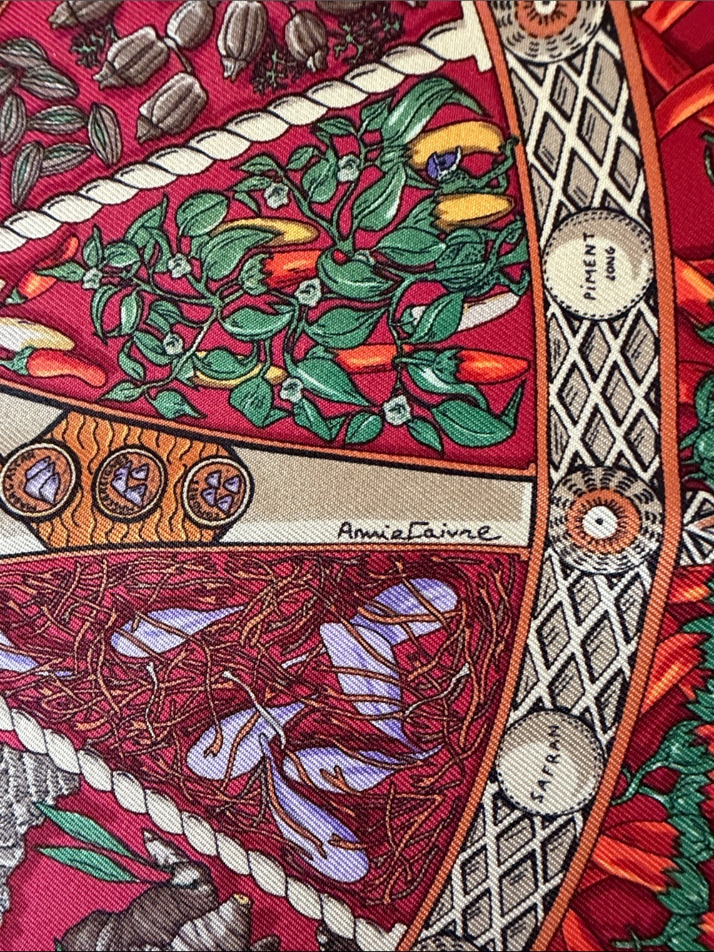 Hermes Scarf with Box - Picture 9 of 9